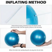 Load image into Gallery viewer, Pilates Yoga Exercise Ball Stability Ball Fitness Ball Balance Physical Therapy Ball for Home Gym
