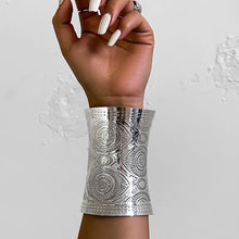 Load image into Gallery viewer, Tribal Wide Cuff Bangle
