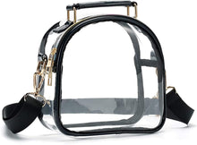 Load image into Gallery viewer, Clear Purse for Women, Clear Bag Stadium Approved, See through Clear Handbag
