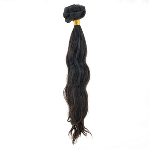 Indian Curly Natural Black Clip-In Extensions - Two-One-Fifth Co.