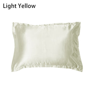 Queen Standard Imitation Silk Satin Pillow Case Multi Colors - Two-One-Fifth Co.