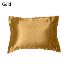 Load image into Gallery viewer, Queen Standard Imitation Silk Satin Pillow Case Multi Colors - Two-One-Fifth Co.
